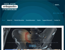 Tablet Screenshot of grossortho.com